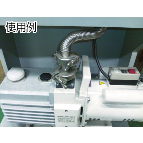 真空フランジ(KF)型フレキ KF16×1000L【NK-2300KF-16-1000L】