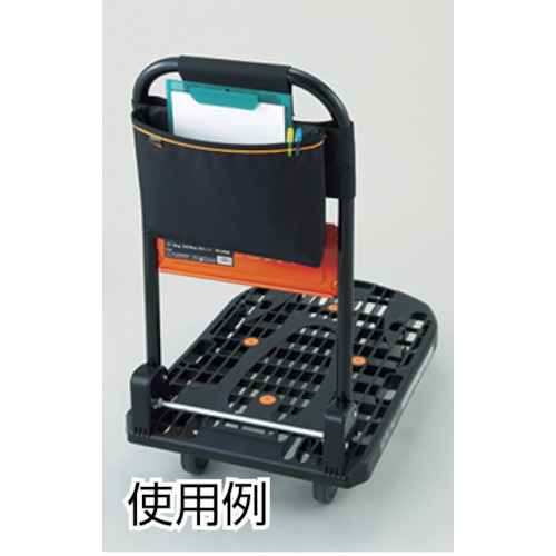 楽チン台車バッグ マグネット取り付け型 ブラック【TOP-DBM】