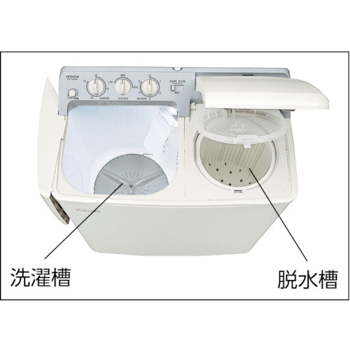 日立2槽式洗濯機【PS-80SW】