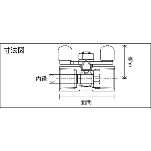 ステンレス鋼製3.92MPaレデュースボアタイプボール弁15A【UBVN-14D-BU-R】