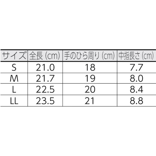 豚ライナー手袋 10P LL【2395 10P LL】