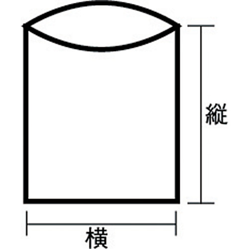 「ユニパック」 A-4 青 70×50×0.04 (300枚入)【A-4-CB】