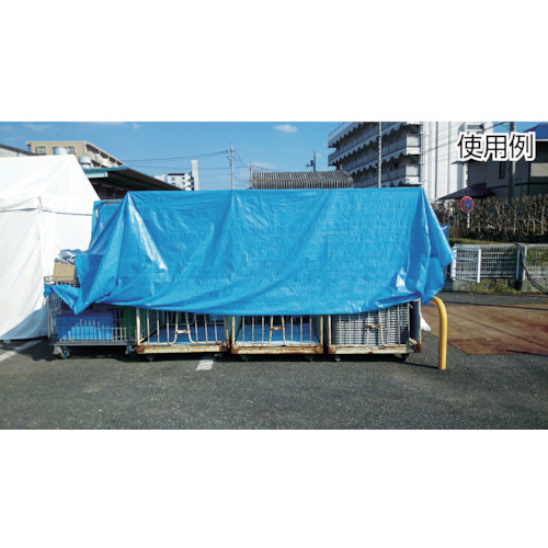 薄手ブルーシート 5.4m×7.2m【BS-14MK】