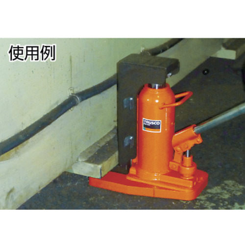 爪付きジャッキ ハンドル収納タイプ 1.2t【TTJ-1.2】