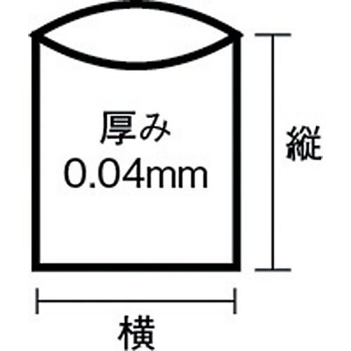 N-4845L厚口透明 10枚【N-48-CL】