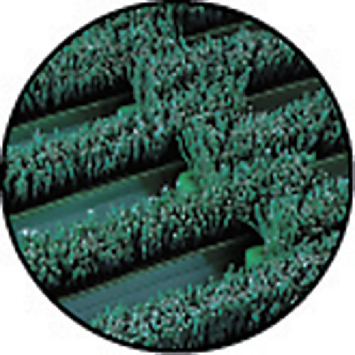 ハンドブラシ TRUSCO テラモト ナイロンブラッシュH-40 MR0971410