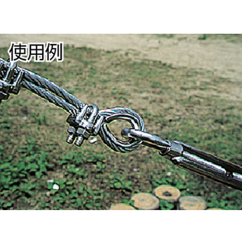 ステンレス A型シンブル 使用ロープ径14mm【A-1247】