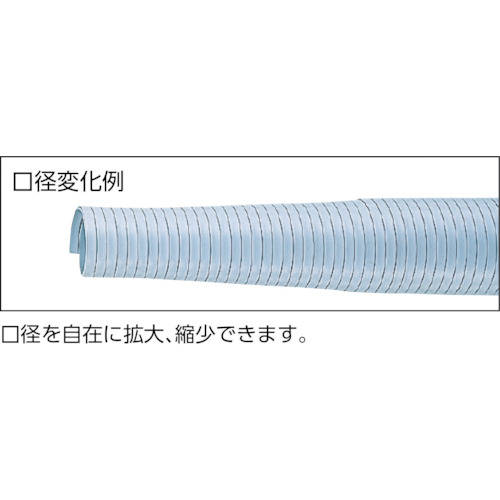 硬質ダクトN.S.型 55径 10m【DC-NS-H-055-10】