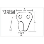 ステンフック 小【KSTF-31】