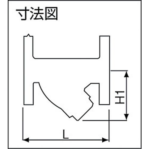 Y形ストレーナ(80メ) 32A【SY-40-80M-32A】