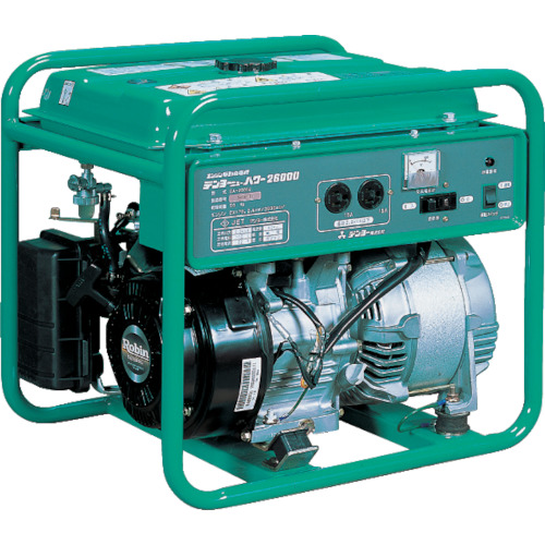 小型ガソリンタイプ発電機 GA-2606U2 デンヨー製｜電子部品