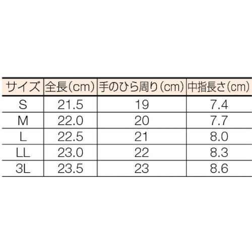 合皮手袋 エムテック 3Lサイズ【209141】