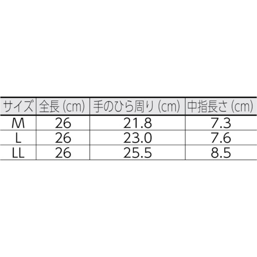 塩化ビニール製手袋 10双入 LLサイズ【VERTE-135-LL】