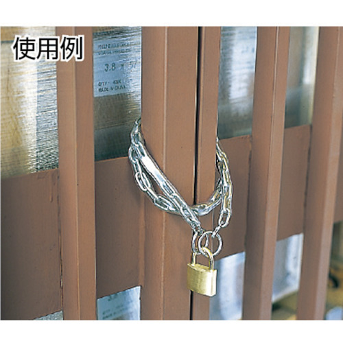 ステンレス用心鎖(チューブ通し)4X900mm【S-125】