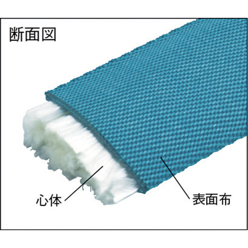 ラウンドスリング SSタイプ HN-W016×1.0m 青色【HNW0160100】