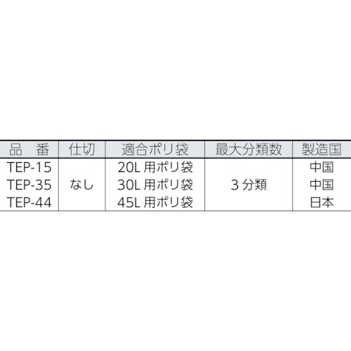 ペタルペールワイド 35L【TEP-35】