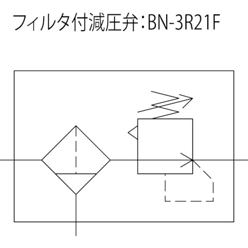 精密減圧弁6A2K【BN-3RT1100-6-2K】