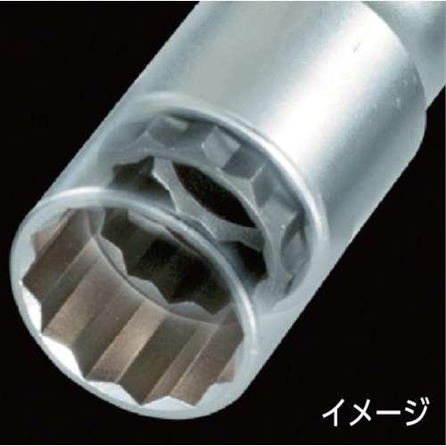 タジマ耐久ソケット ダブル 17×21mm 12角【TSK-T1721-12K】