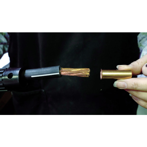 銅パイプスリーブ 11X35mm 10個入【TPL-38SQ】