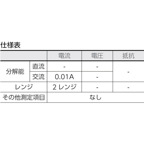 ユニバーサルクランプメーター【MODEL-200】