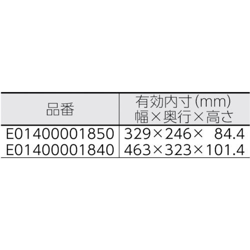 エコクリーン スタッキング角バット 6枚取【E01400001840】
