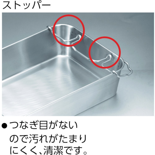 エコクリーン ストッパー付給食バット 運搬型【E01400001891】