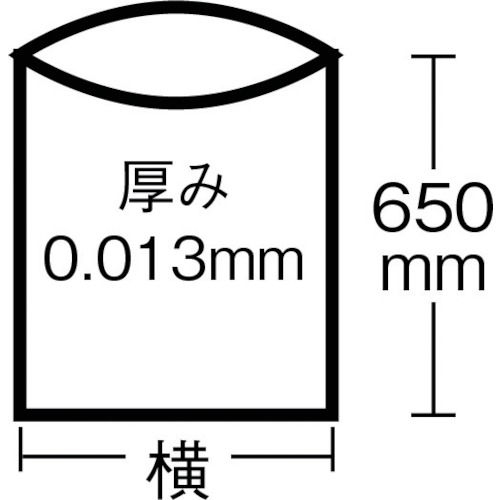 ばんじゅう用内袋(小)半透明 (100枚入)【BN-95】