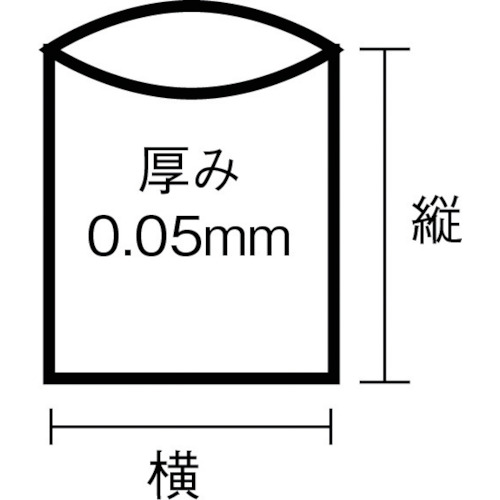 業務用ポリ袋90L 白半透明 (10枚入)【M-90D】