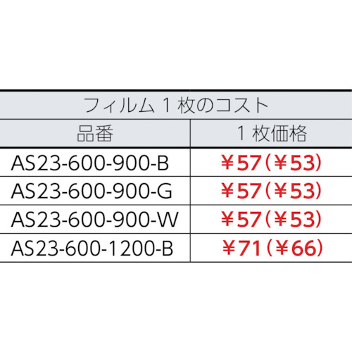 クリーンマット (10枚入)【AS23-600-1200-B】