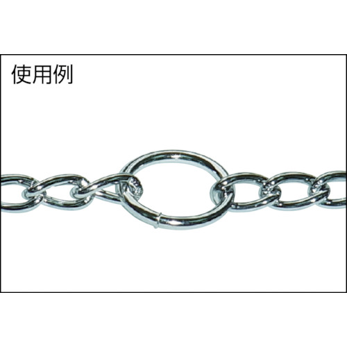 ステンレスリング2.5×17mm(5個入)【P-204】