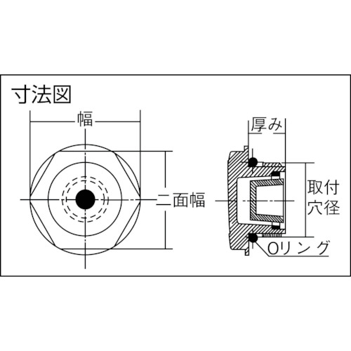 ネジ付オイルゲージ【KMS-28A】