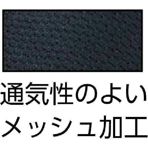 PU厚手手袋エンボス加工 ブラック S【TPUG-B-S】
