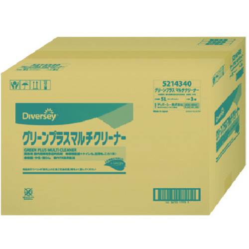 洗浄剤 グリーンプラスマルチクリーナー 5L【5214340】