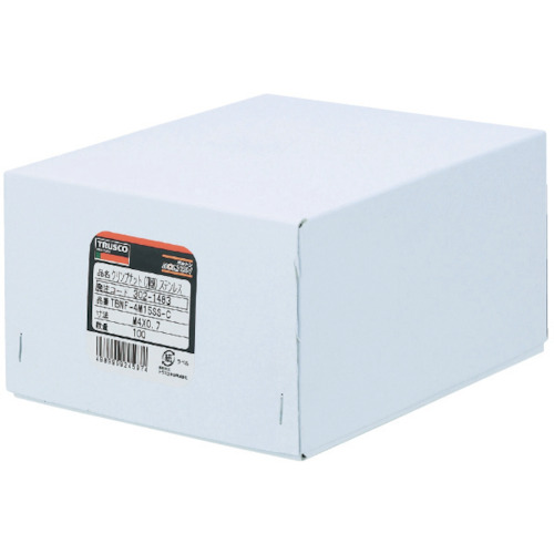 クリンプナット平頭アルミ 板厚4.0 M10X1.5 500個入【TBN-10M40A-C】
