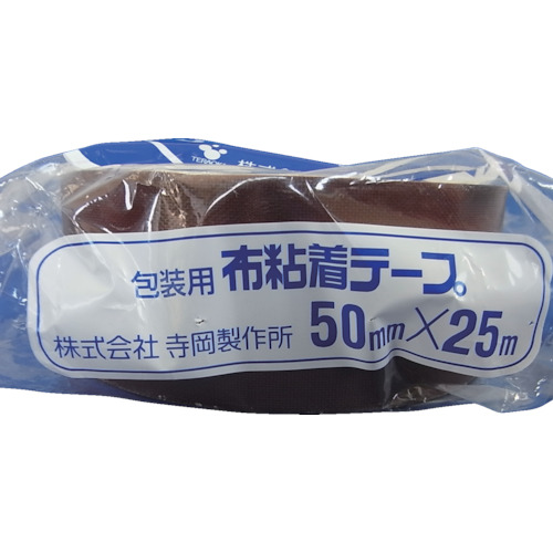 カラーオリーブテープ NO.145 茶 50mmX25M【145 BR-50X25】