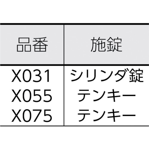 クラシカルキー式 セキュリティ保管庫 9.9リットル【X031】