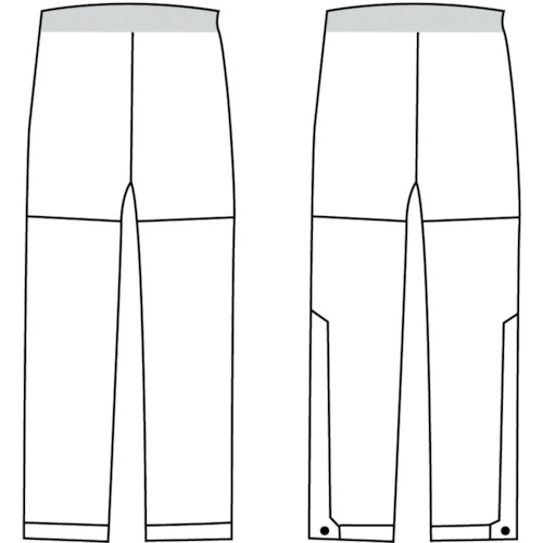 ディアプレックス レインパンツ ブラック S【56302-010-S】