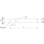 無限コーティング ラジアスEM MSRS230 Φ1.5XR0.1【MSRS230 1.5XR0.1】