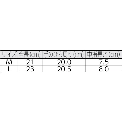 WARM裏起毛ゴムライナーM【TGW-836M】