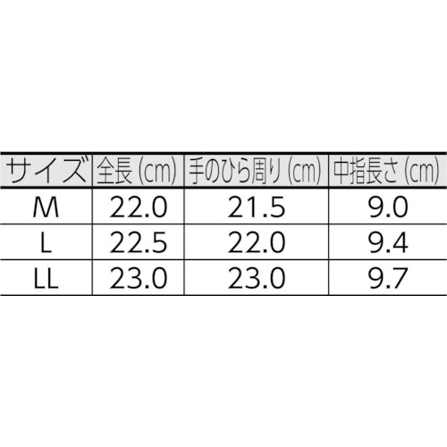 人工皮革グローブ【2968-LL】