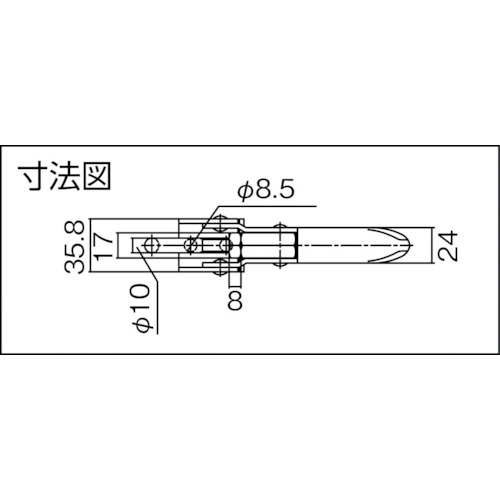引き止め専用型トグルクランプ【STLA150F】