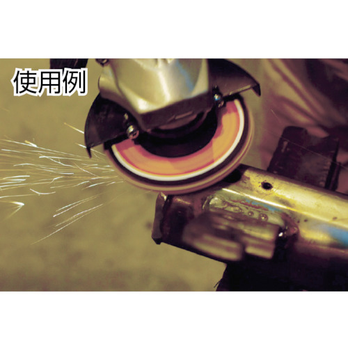 溶接ビード除去ディスク φ100 #40 (5枚入)【TCD10015-C-40】