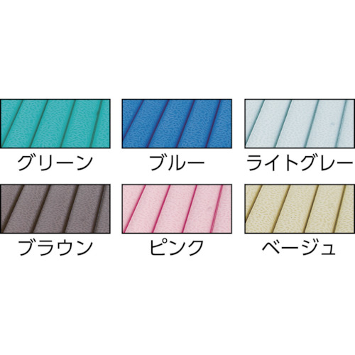 ジャバラマット 600X900mm ライトグレー【TNC-6090LG】
