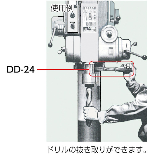 ドリルドリフト モールステーパー2番から 4番【DD-24】