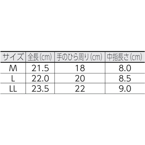 豚革甲メリヤスマジック付 紺 L【R-29-N-L】