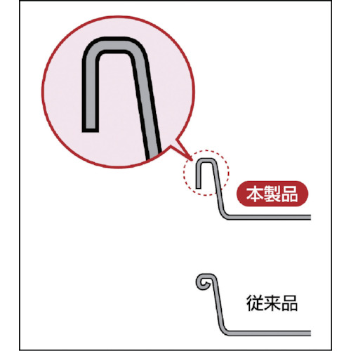 長方形浅バット渕巻き無し 中【J02300000240】