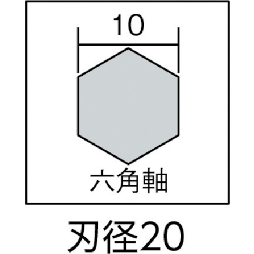先三角ショートビット 20.0【5B-200】