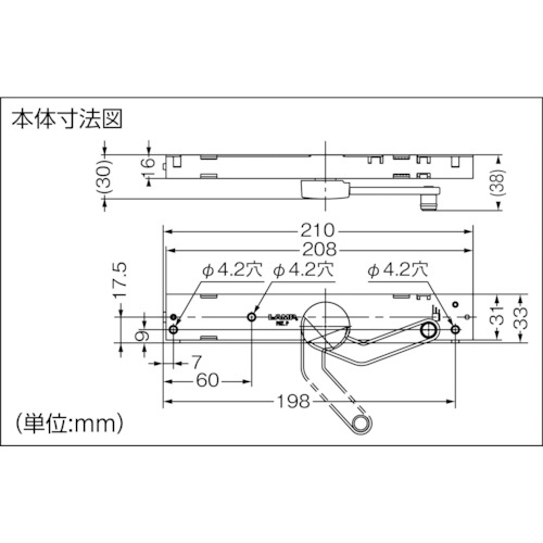 ラプコンドアダンパーLDDーS型(270ー018ー984)【LDD-S-R WT】