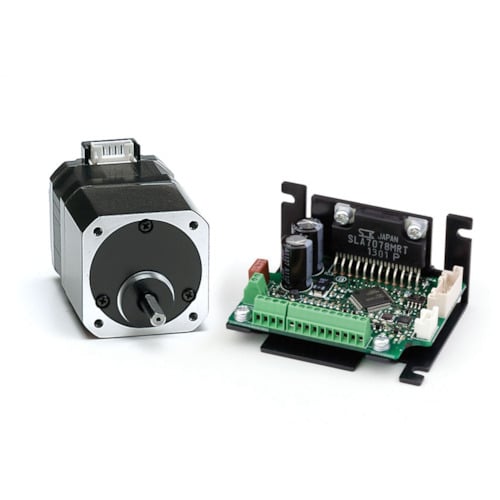 コントローラ内蔵マイクロステップドライバ&ステッピングモータ【CSA-UP42D1-SD-PSU4】