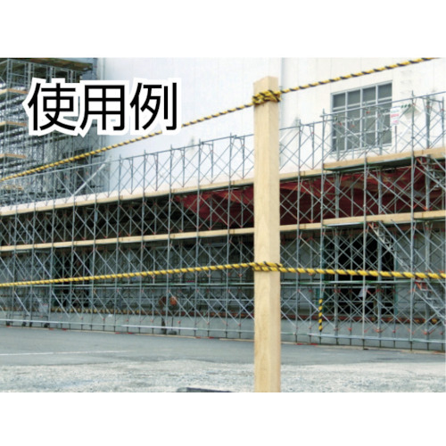 標識ロープ 3つ打 10.0mm×30m【R-1230T】